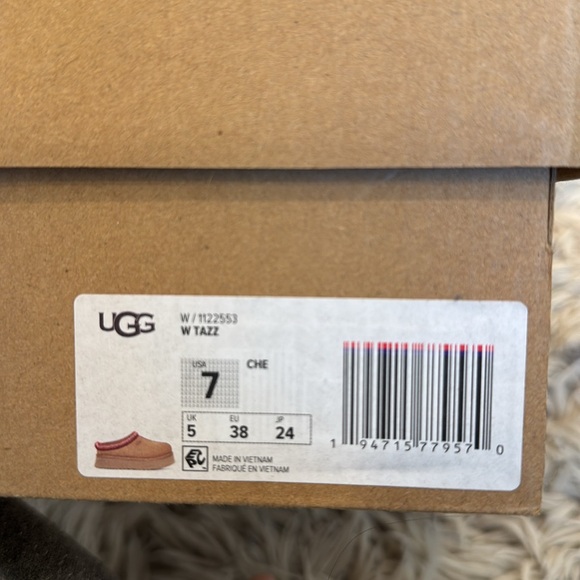 🌰 New UGG Tazz Platform Slipper Chestnut ( Women ) - Picture 4 of 4